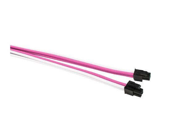 Точка ПК Комплект кабелей-удлинителей для БП 1STPLAYER PKW-001 PINK & WHITE, изображение 5