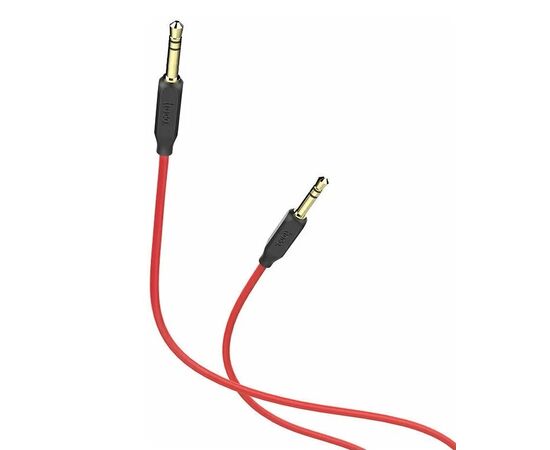 Точка ПК Аудиокабель HOCO UPA11 3.5мм, 1м, (HC-79309), красный, изображение 3