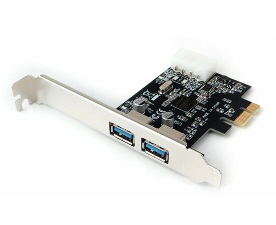 Точка ПК Контроллер USB3.0 Gembird SPCR-01 PCI-Express на 2 USB