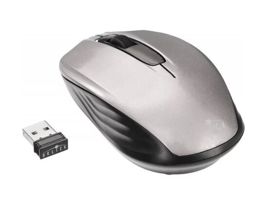 Точка ПК Беспроводная мышь OKLICK 475MW Black-Grey USB