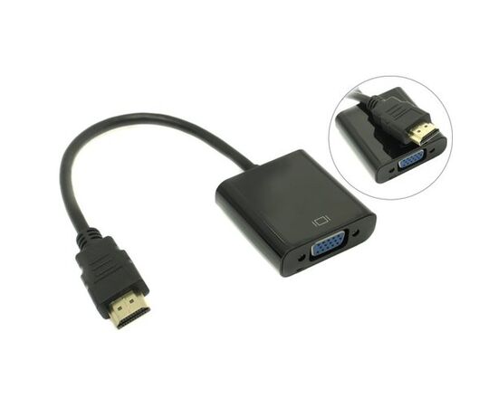 Точка ПК Кабель-адаптер HDMI -> VGA (15F)