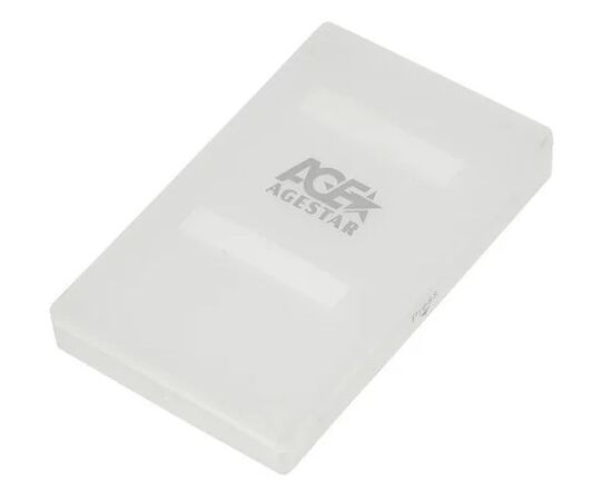 Точка ПК Корпус для HDD/SSD AGESTAR SUBCP1, белый
