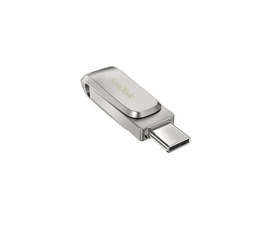 Точка ПК Флешка SanDisk Ultra Dual Drive Luxe USB/Type-C 512 ГБ, серебристый, изображение 2