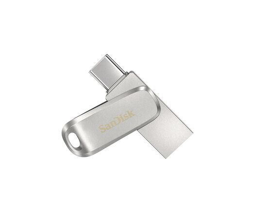 Точка ПК Флешка SanDisk Ultra Dual Drive Luxe USB/Type-C 512 ГБ, серебристый, изображение 4