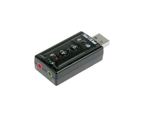 Точка ПК Звуковая карта USB TRAA71 (C-Media CM108) 2.0 ASIA 8C V, изображение 4