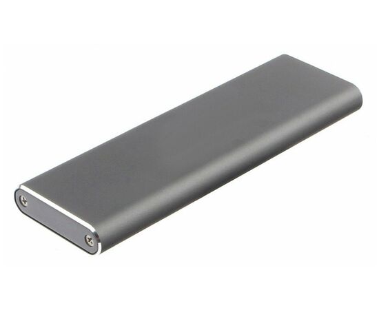 Точка ПК Внешний корпус для SSD AgeStar 31UBNV1C для M.2 NVME (M-key), USB 3.1 Type-C, алюминий, серый, изображение 5