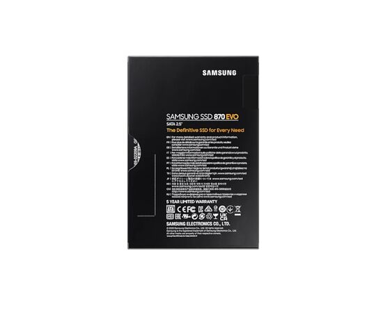 Точка ПК Твердотельный накопитель Samsung 870 EVO 1 ТБ SATA MZ-77E1T0BW, изображение 6