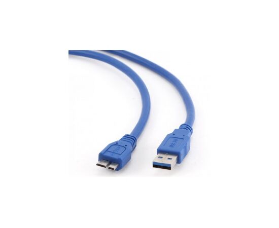 Точка ПК Кабель Gembird USB 3.0 A (M) - Micro USB B (M), 0.5м (CCP-mUSB3-AMBM-0.5M) для HDD