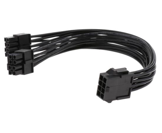 Точка ПК Переходник для кабеля питания CPU с 8pin на 2х8 pin (4+4 pin), изображение 2