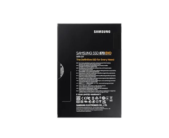 Точка ПК Твердотельный накопитель Samsung 870 EVO 500 ГБ SATA  MZ-77E500BW, изображение 7