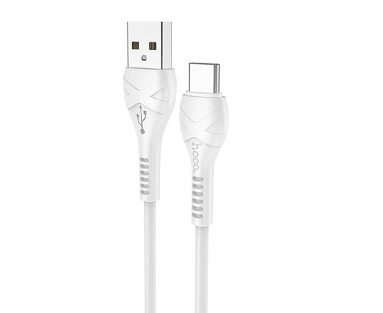 Точка ПК Кабель Hoco X37 Cool power USB - USB Type-C, 3.0А, 1м, белый