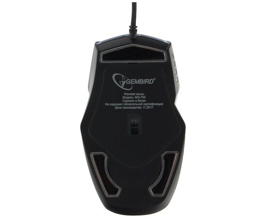 Точка ПК Игровая мышь Gembird MG-740, черный, изображение 5
