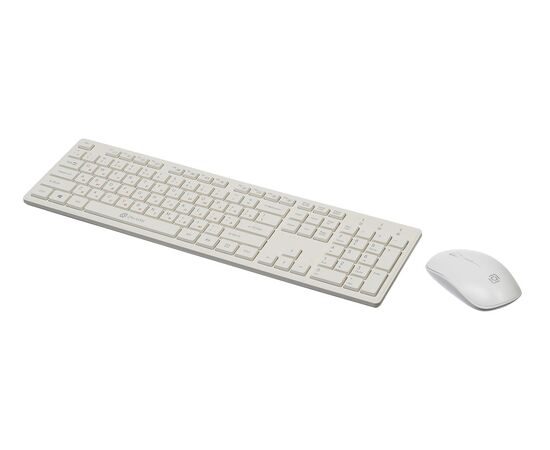 Точка ПК Клавиатура и мышь OKLICK 240M White USB