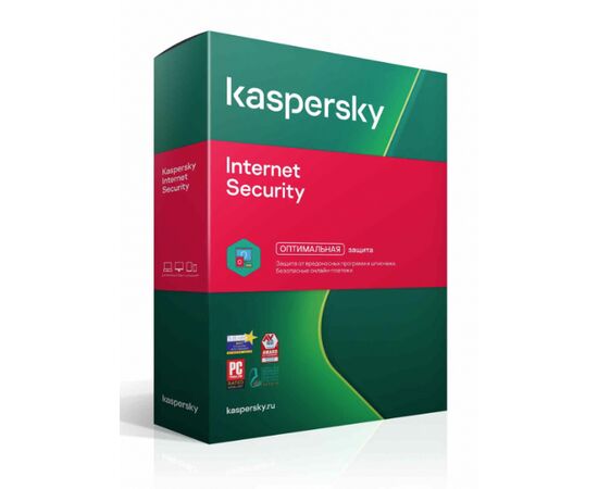 Точка ПК Антивирус Kaspersky Internet Security Multi-Device 1 год, на 2 ПК (Box) (KL1939RBBFS)