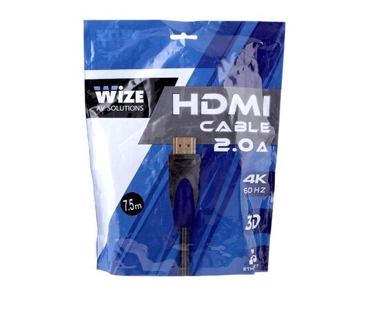 Точка ПК Кабель Wize HDMI v2.0 19M/19M 7.5m WAVC-HDMI-7.5M