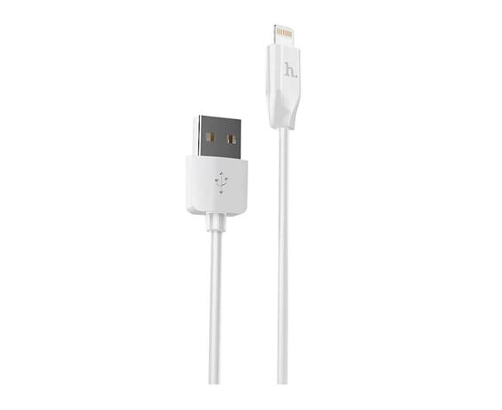 Точка ПК Кабель USB 2.0 Hoco X1, AM/Lightning, белый, 2м, изображение 2