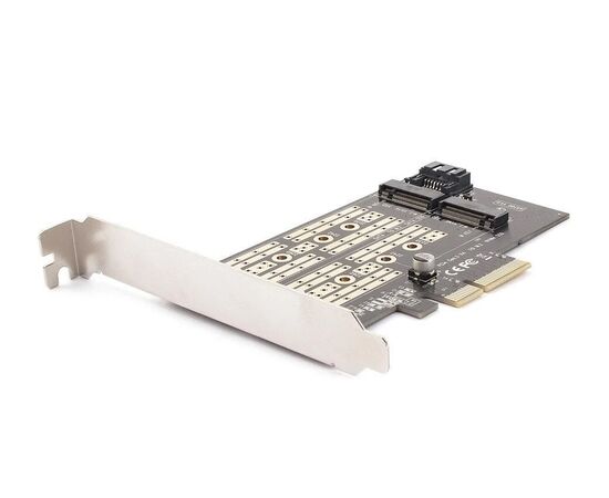 Точка ПК Адаптер для накопителей M.2 NVME SSD + M.2 SATA SSD AgeStar AS-MC02