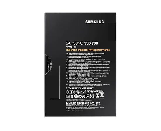 Точка ПК Твердотельный накопитель Samsung 980 500 ГБ M.2 MZ-V8V500BW, изображение 6