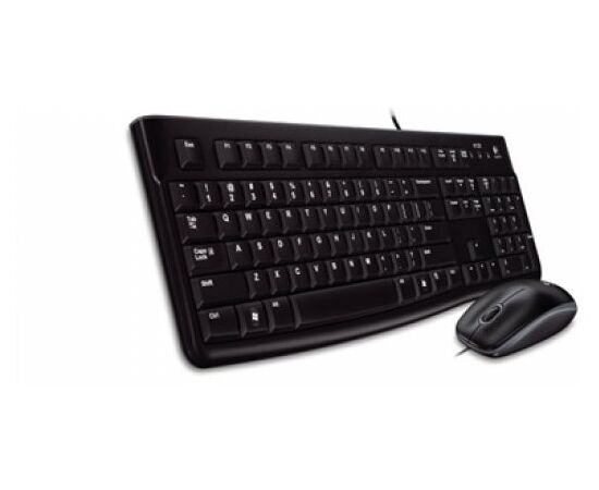 Точка ПК Клавиатура и мышь Logitech Desktop MK120, черный, изображение 5