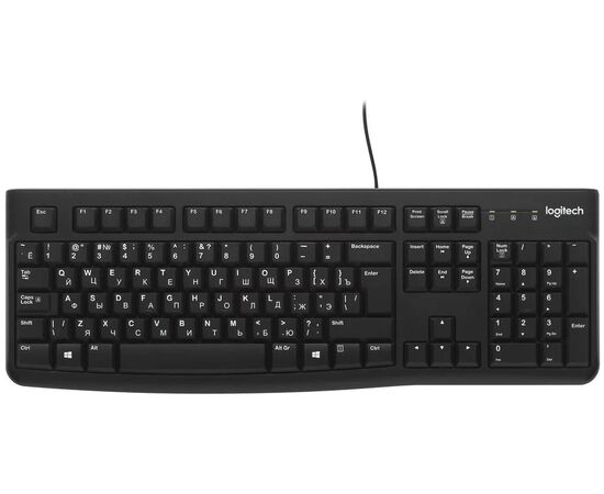 Точка ПК Клавиатура Logitech K120 for Business, черный