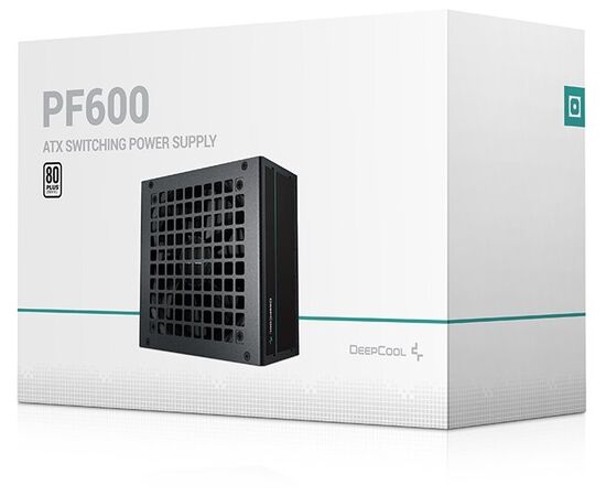 Точка ПК Блок питания Deepcool PF600 600W R-PF600D-HA0B-EU, изображение 7