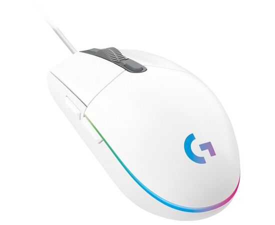 Точка ПК Игровая мышь Logitech G G102 Lightsync, белый, изображение 2