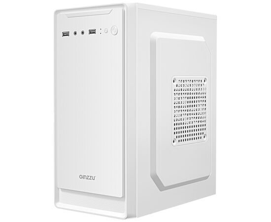 Точка ПК Компьютерный корпус Ginzzu B185, белый, изображение 5