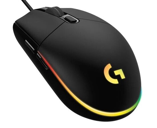 Точка ПК Игровая мышь Logitech G203 Lightsync, черный, изображение 3