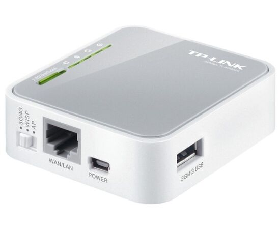 Точка ПК Wi-Fi роутер TP-LINK TL-MR3020, изображение 7