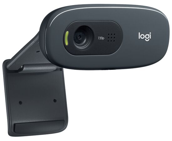 Точка ПК Веб-камера Logitech HD Webcam C270, черный, изображение 4