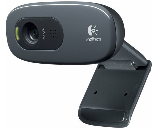Точка ПК Веб-камера Logitech HD Webcam C270, черный, изображение 5