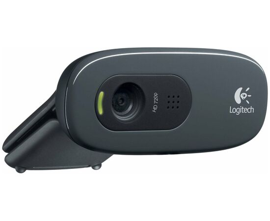 Точка ПК Веб-камера Logitech HD Webcam C270, черный, изображение 10