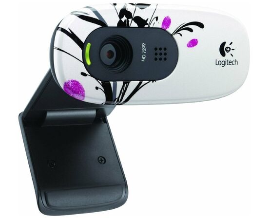 Точка ПК Веб-камера Logitech HD Webcam C270, черный, изображение 20