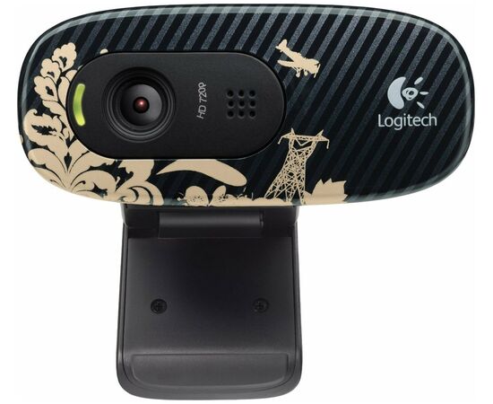 Точка ПК Веб-камера Logitech HD Webcam C270, черный, изображение 19