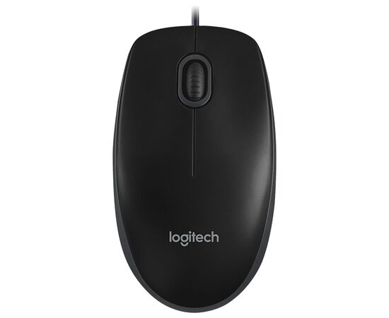 Точка ПК Мышь Logitech B100, черный, изображение 4