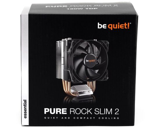 Точка ПК Кулер для процессора be quiet! Pure Rock Slim 2, серебристый/черный (BK030), изображение 7
