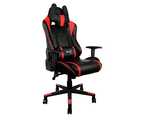 Точка ПК Игровое кресло Aerocool AC220 AIR черно-красное, изображение 2