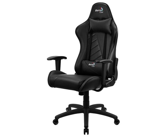 Точка ПК Компьютерное кресло AeroCool AC110 AIR игровое, обивка: искусственная кожа, цвет: черный, изображение 2
