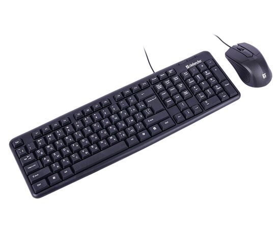 Точка ПК Клавиатура и мышь Defender Dakota C-270 Black USB, изображение 2
