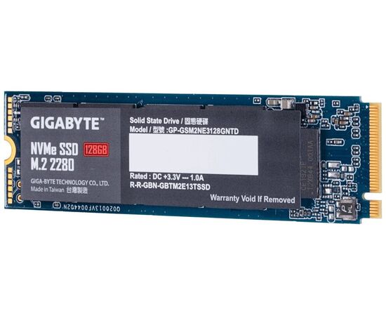 Точка ПК Твердотельный накопитель NVME GIGABYTE 128 GB (GP-GSM2NE3128GNTD), изображение 4