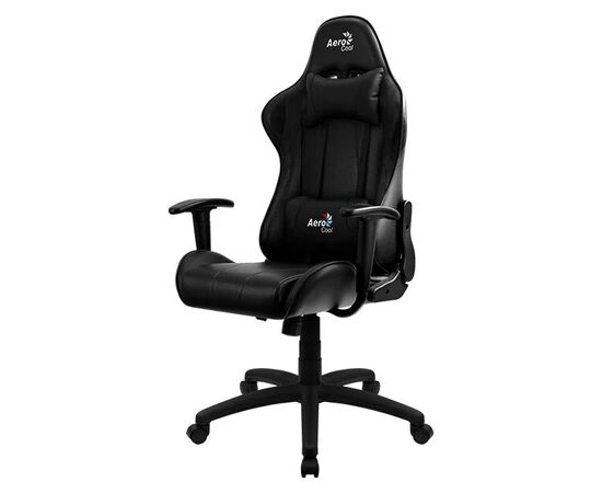 Точка ПК Компьютерное кресло AeroCool AC100 AIR игровое, обивка: искусственная кожа, цвет: черный
