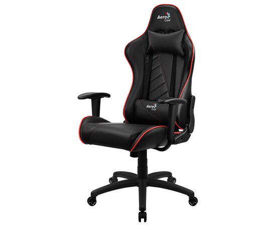 Точка ПК Компьютерное кресло AeroCool AC110 AIR игровое, обивка: искусственная кожа, цвет: черный/красный, изображение 19