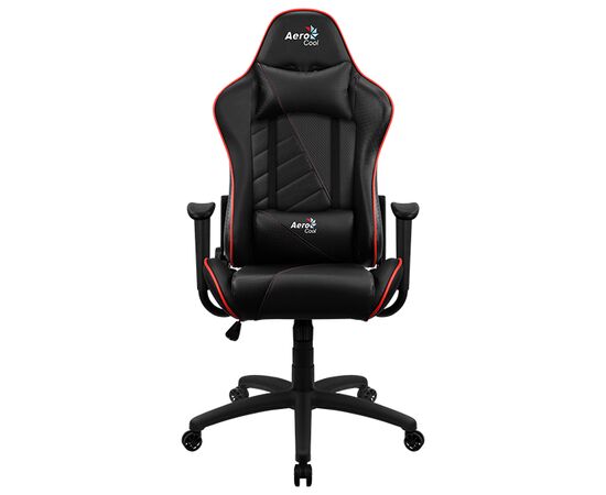 Точка ПК Компьютерное кресло AeroCool AC110 AIR игровое, обивка: искусственная кожа, цвет: черный/красный, изображение 15