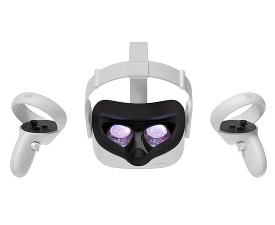 Точка ПК Шлем виртуальной реальности Oculus Quest 2 - 128 GB, белый, изображение 2