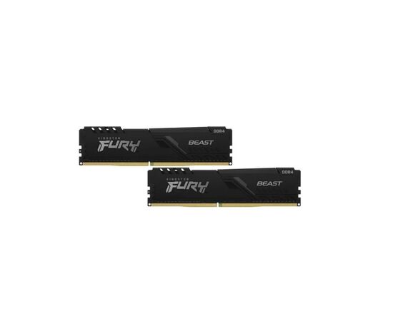 Точка ПК Оперативная память Kingston FURY Beast 32 ГБ (16 ГБ x 2) DDR4 3600 МГц DIMM CL18 KF436C18BBK2/32, изображение 2