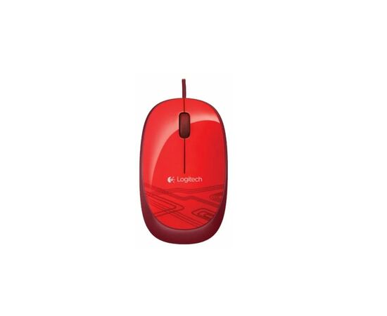 Точка ПК Компактная мышь Logitech M105, красный