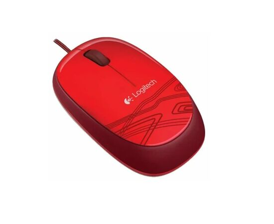 Точка ПК Компактная мышь Logitech M105, красный, изображение 2