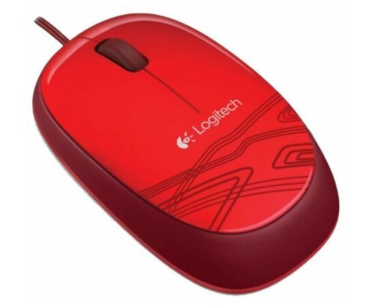 Точка ПК Компактная мышь Logitech M105, красный, изображение 11