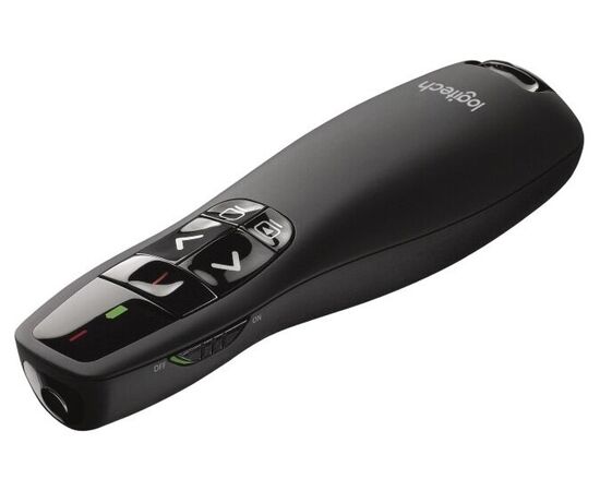 Точка ПК Презентер Logitech Wireless Presenter R400 Black USB, изображение 2