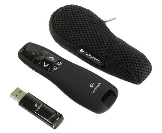 Точка ПК Презентер Logitech Wireless Presenter R400 Black USB, изображение 5